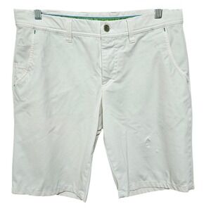 Alberto Earnie Golf 3XDRY Cooler Shorts Pickelball Regular Fit Size 48 34W White